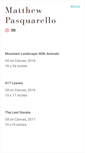 Mobile Screenshot of mattpasquarello.com